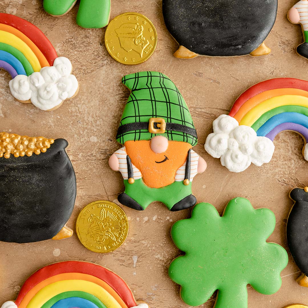 St. Patrick's Day Decorated Cookie Set